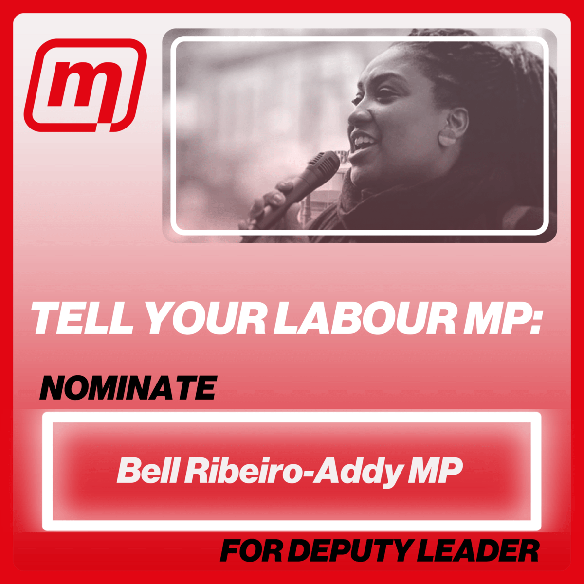 Tell Your Labour MP: Nominate Bell for Deputy Leader Tell Your MP: Oppose Welfare Cuts!